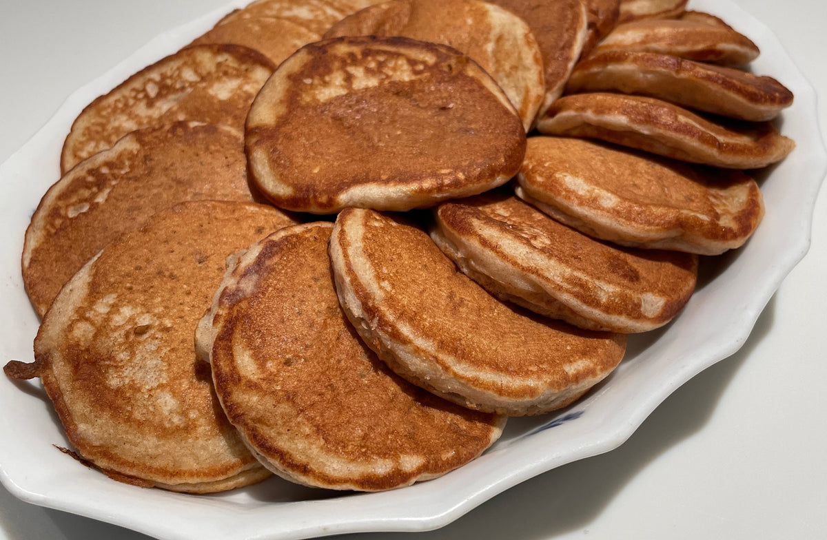 Hjemmebagte blinis