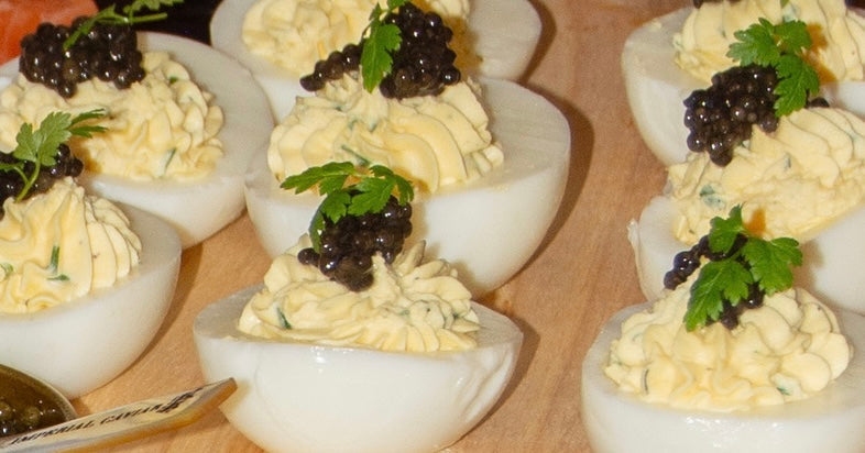 Djælveæg med Caviar