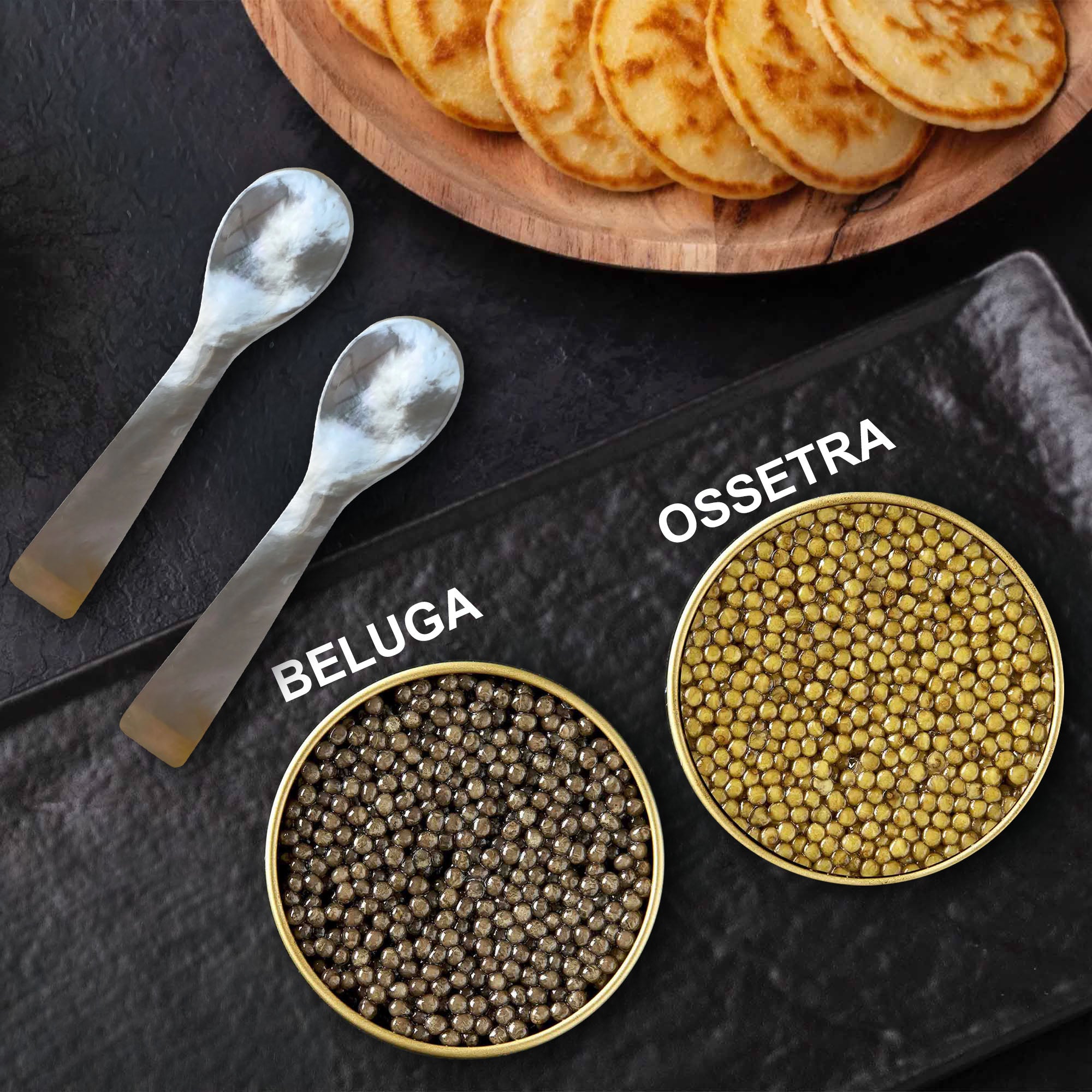 Forårs Caviar smagesættet – perfekt til to personer