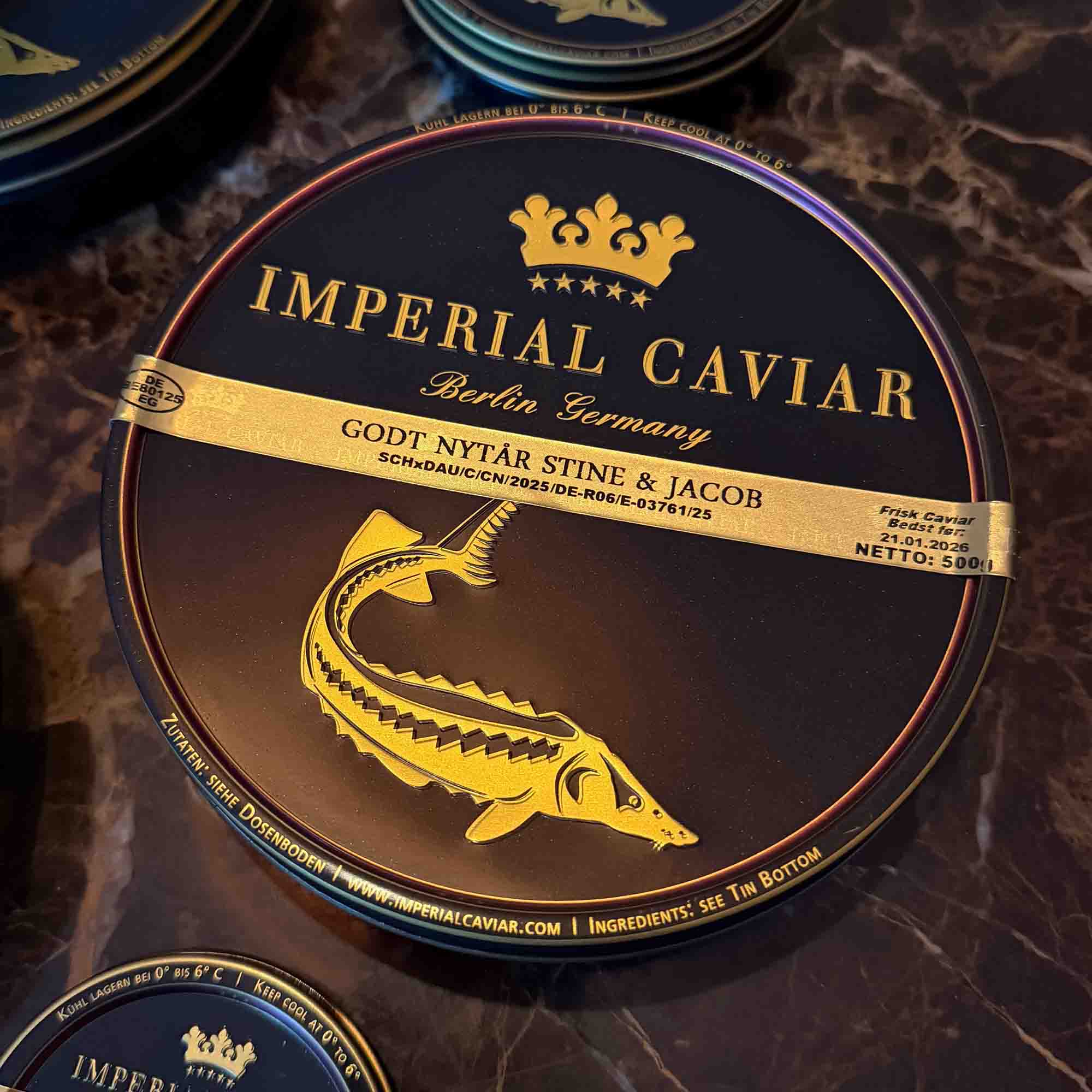 Personliggør Imperial Caviar