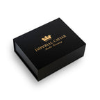 Imperial sort terme boks til 3 dåser Caviar