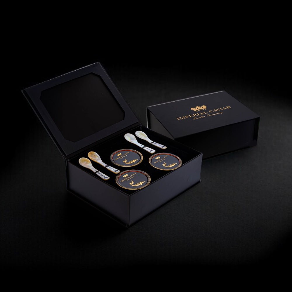 Imperial Termo Gaveæske til 3 dåser Caviar - PremiumCaviar